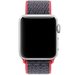 Curea iUni compatibila cu Apple Watch 1/2/3/4/5/6/7, 42mm, Nylon Sport, Woven Strap, Purple/Electric